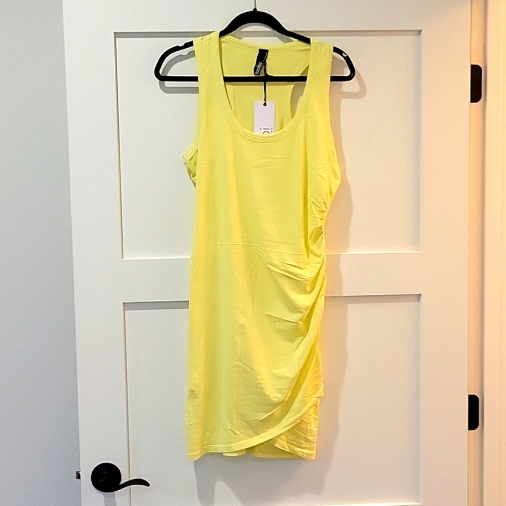 Bobi LA tank dress L NWT